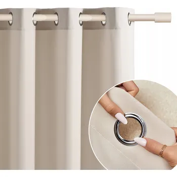 Obraz Hotový závěs do pokoje Room99 na kroužcích/průchodkách 140x250 Aura