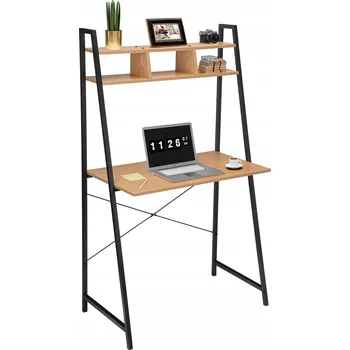 Psací stůl Obdélníkový psací stůl LoftInspired 84 x 47 x 142 cm borovice