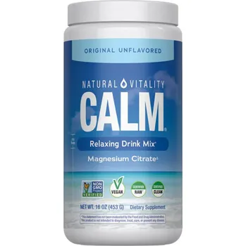 Natural Vitality Natural Calm Relaxační a protistresová formula (226 g, Bez příchutě)