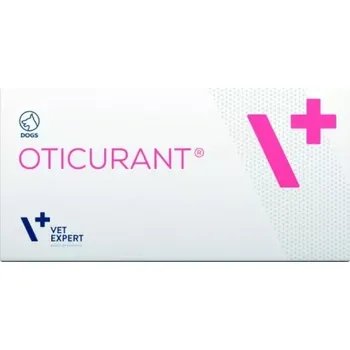 Kosmetika pro psa Vet Expert OTICURANT 24 sáčků - přípravek určený k péči o uši u psů