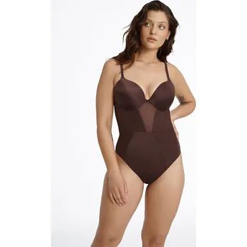 Body Dámské push-up body Influensa hnědé S