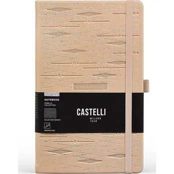 Zápisník Castelli Cesello Diamonds L linkovaný zápisník