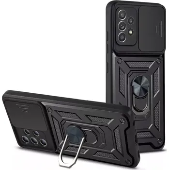 Pouzdro na mobilní telefon Kryt Samsung Galaxy A36 5G Nexeri CamShield Pro černý