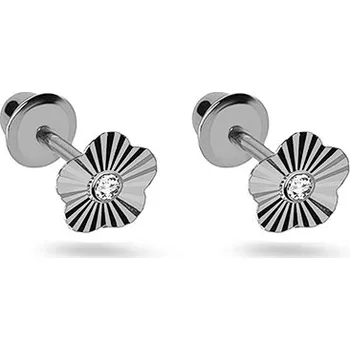 Náušnice iZlato IZ31555A bílé zlato