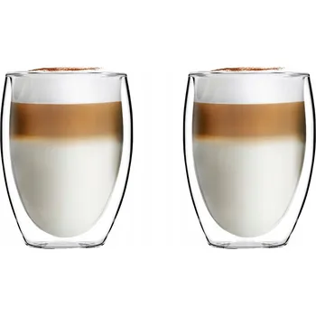 Sklenice Sklenice na cappuccino Vialli Design 360 ml 2 ks