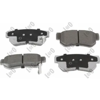 Brzdová destička Sada brzdových destiček, kotoučová brzda ABAKUS 231-02-054