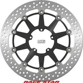 Brzda pro motocykl NG přední brzdový kotouč DUCATI SCRAMBLER 800 '15-'22 (330X78X5MM) (5X8,25MM) (ALU střed)