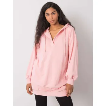 Dámská mikina Světle růžová dámská mikina se zipem EM-BL-ES-21-528.12X-pink Velikost: S