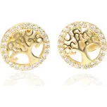 Zlatnictví Helios Náušnice zlaté pecky strom života