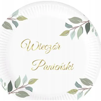 Talíř Talíře Congee rozlučka se svobodou 18 cm 6 ks