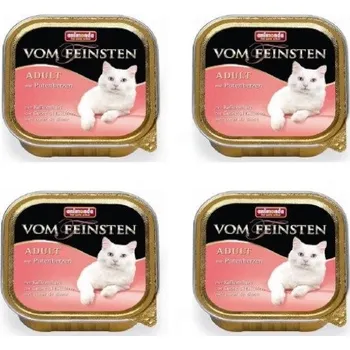 Volný čas ANIMONDA Vom Feinsten ADULT - paštika s krůtími srdíčky pro kočky 6x100g