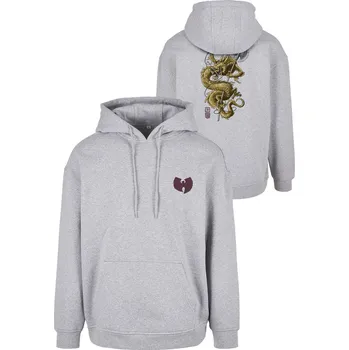 Pánská mikina Mikina s kapucí Wu-Wear Dragon Hoody - šedá, XL
