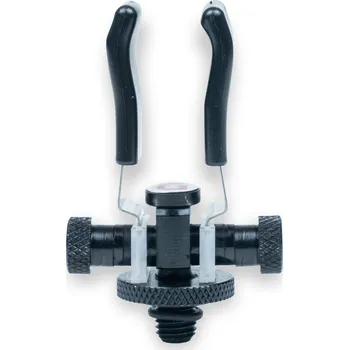 Garda klipy, hrazdy, uši - Klip na prut nastavitelný černý