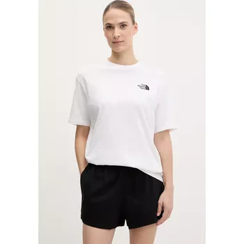 Pánské tričko Bavlněné tričko The North Face Essential NF0A87NQFN41 bílá 00X, vel. XL