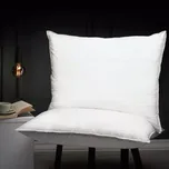 Péřový polštář COMFORT: Modro-bílý proužek 50x70cm