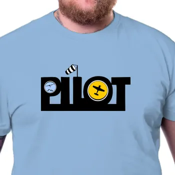 Pánské tričko Tričko Cestování | Pánské tričko Pilot