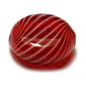 Dětské navlékací korálky Skleněný korálek foukaný 9x16mm