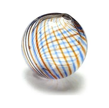 Dětské navlékací korálky Skleněný korálek foukaný 16mm