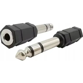 Zabezpečení domácnosti Adaptér / Přechodka VELKÝ JACK 6,3 mm na malý jack 3,5 mm