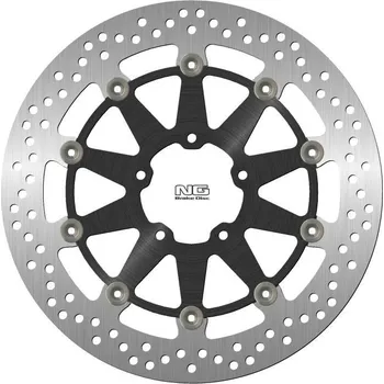 Brzda pro motocykl NG přední brzdový kotouč ROYAL ENFIELD CONTINENTAL / INTERCEPTOR 650 '21-'22 (320X72X5MM) (5X8,25MM) (ALU střed)