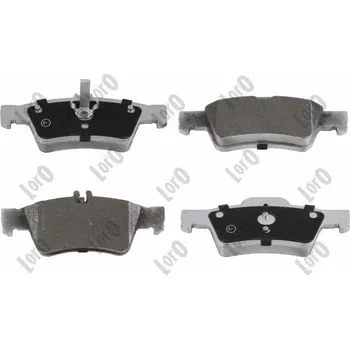 Brzdová destička Sada brzdových destiček, kotoučová brzda ABAKUS 231-02-013