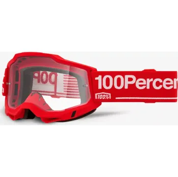 Motocyklové brýle Motokrosové brýle 100% ACCURI 2 WOLG 50013-00056 s čirým objektivem (Motokrosové a enduro brýle s čirým objektivem)