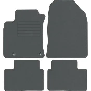 autokoberec Kobercové rohože Edecor velurové 4 ks