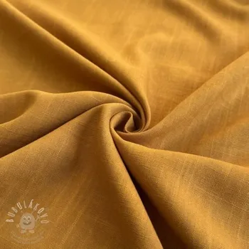 Viskóza se lnem PREMIUM ochre