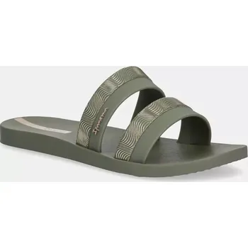 Dámské pantofle Pantofle Ipanema MESH SLIDE F dámské, zelená barva, 83649-BB783 83649.BB783 97X, EUR 38