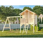 Palmako Dětský domek TOBY 2,1 m² set s houpačkou
