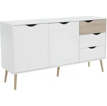 Komoda Komoda OSLO 75381, dub sonoma/bílá