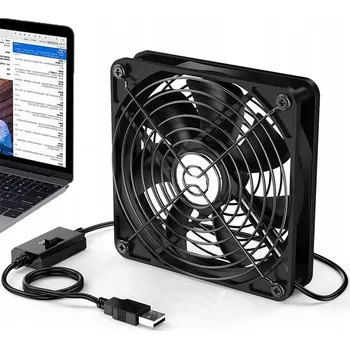 Domácí ventilátor USB 5V VENTILÁTOR DO POČÍTAČE CHLADÍCÍ VENTILÁTOR