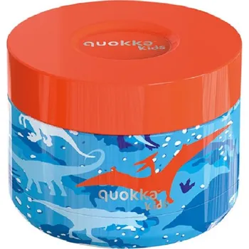 Dóza na potraviny Quokka Whim, Nerezová termonádoba na jídlo DINOSAUR, 360ml, 40096