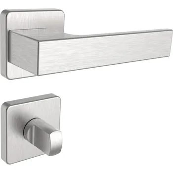 Dveřní kování Rostex dveřní kování RAVENA/H WC nerez mat