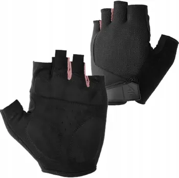 Cyklistické rukavice CYKLISTICKÉ RUKAVICE S GELOVÝMI VÝSTUŽEMI 4F UNI S