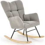 Houpací křeslo Halmar VASCO - šedá