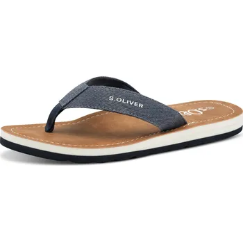 Dámské žabky DÁMSKÉ ŽABKY S.OLIVER 5-27140-42 802 MODRÁ Barva: MODRÁ, Velikost: 39