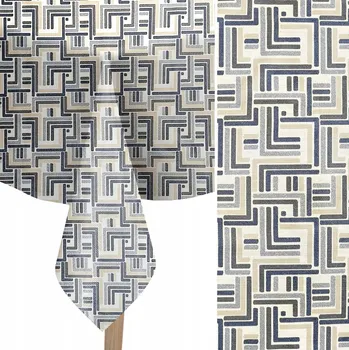 ubrus UBRUS S VOSKOVANÝM POVRCHEM 140x280 cm SILNÝ, ODPUZUJE SKVRNY, NA KUCHYŇSKÝ STŮL - VZOR GOSIA