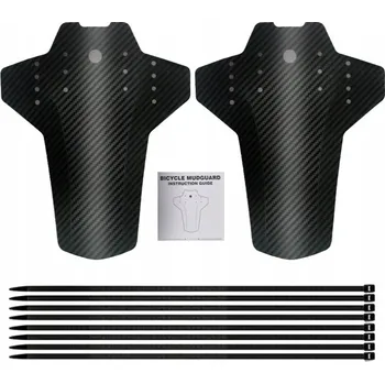 Blatník na kolo Blatník NTTL Carbon MTB přední + zadní černý