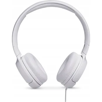 Sluchátka Drátová sluchátka JBL TUNE 500 Náušní s mikrofonem Bílá