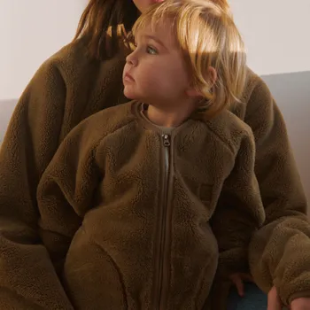 Chlapecká bunda LIEWOOD Bunda Calina Pile - Oat Velikost: 86