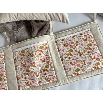 Kapsář za postel lištičky - 200x40 cm