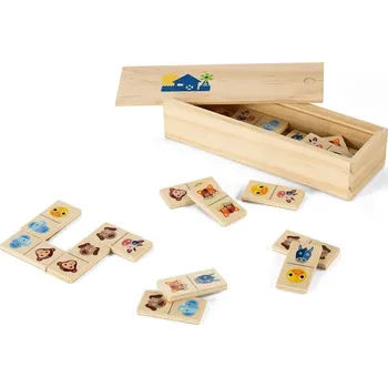 Dřevěná hračka ČistéDřevo Dřevěné domino