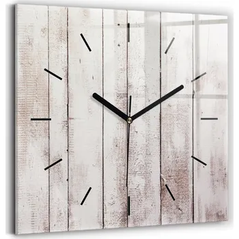 Hodiny Nástěnné hodiny Wallfluent bílé 30 cm