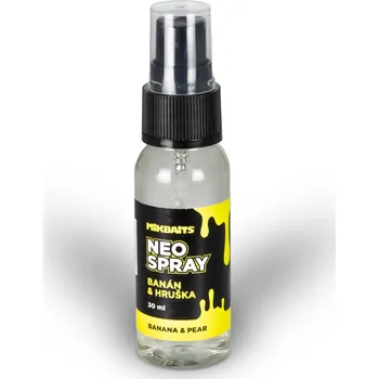 Návnadová surovina Mikbaits Neo Spray 30 ml Banán Hruška
