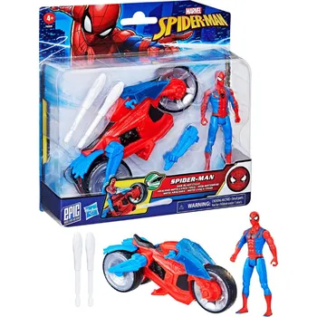 Figurka Marvel SpiderMan Web Blast Cycle