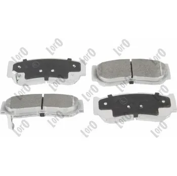 Brzdová destička Sada brzdových destiček, kotoučová brzda ABAKUS 231-02-129