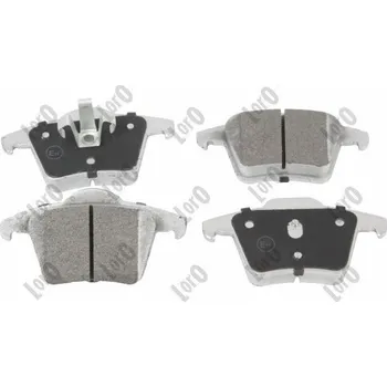 Brzdová destička Sada brzdových destiček, kotoučová brzda ABAKUS 231-02-114