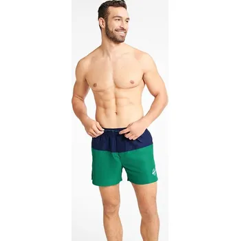 Pánské plavky Pánské koupací šortky Gem zeleno-modré M