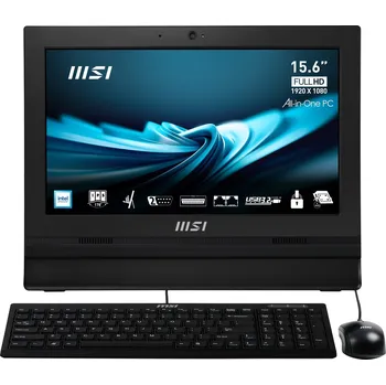 Stolní počítač MSI PRO/AP162T ADL-04SCZ/15,6"/FHD/T/N100/4GB/128GB SSD/UHD/W11P/Černá/3R